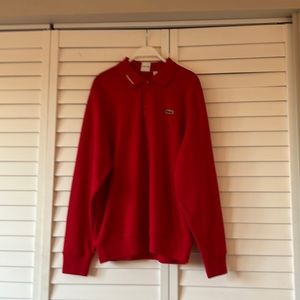 Brand new Supreme x Lacoste long sleeve polo shirt. NWT never worn.